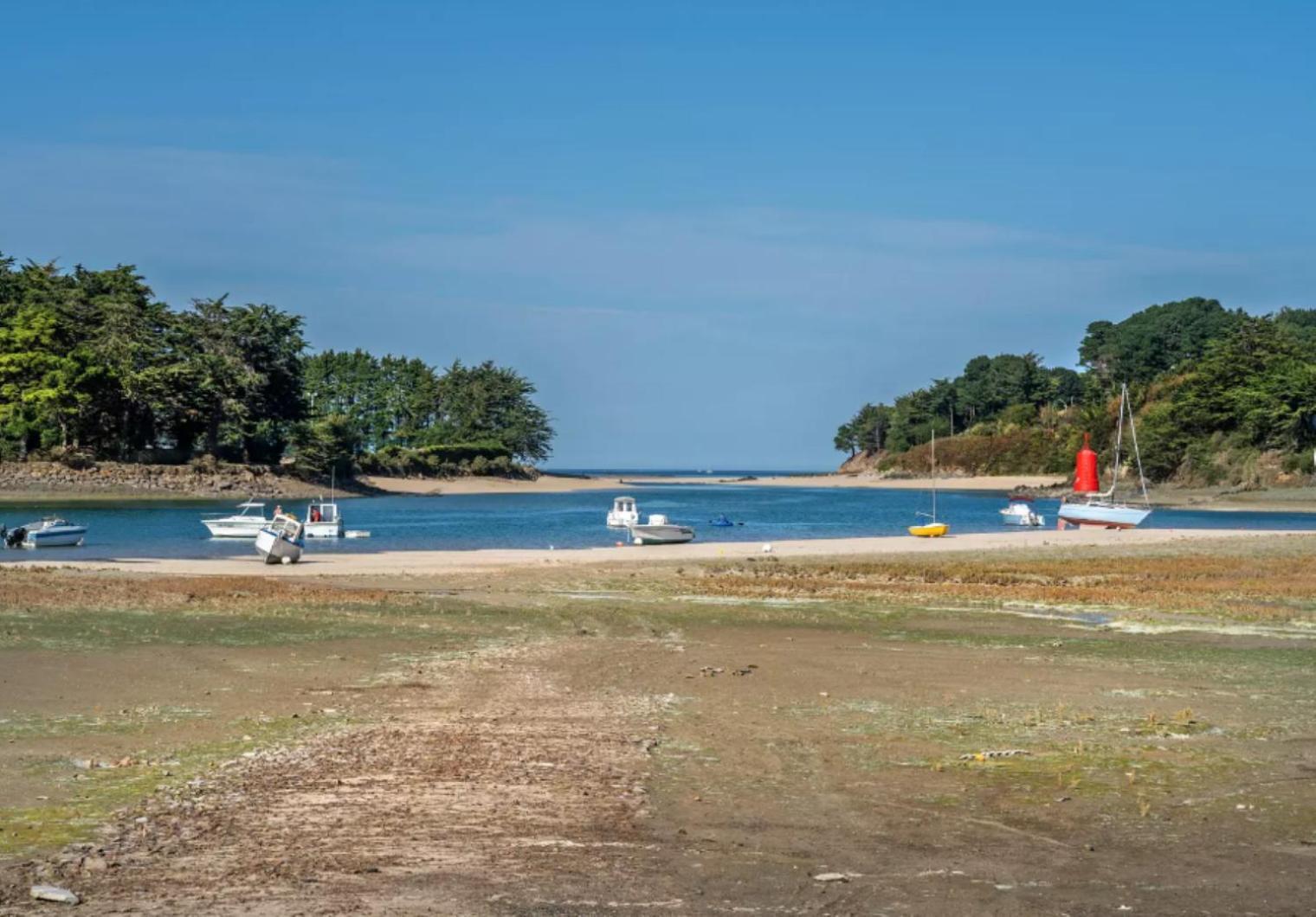Residence Route De La Corniche Vue Mer Plestin-les-Grèves Екстериор снимка